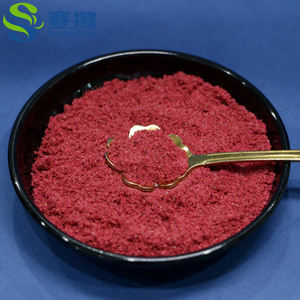 OEM натуральный органический сублимированный красный малиновый фруктовый порошок оптом ягодный порошок красный малиновый сок порошок - Product Image 6