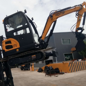 Mini Escavatore da 2.0-2.5 Tonnellate / Capacità Benna 1.8 Tonnellate 0.05-0.08m3 Macchinario per Movimento Terra con Bulldozer - Product Image 2