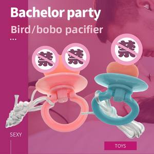 Pennis Shape HEN PARTY Sucette Sexy Simulation Sucette pour Bachelorette Girls Night and Bridal Shower Jeux à boire - Product Image 1