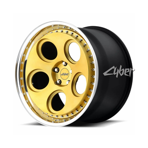   Rines de Aleación de Aluminio Forjado <span class=keywords><strong>DIA</strong></span> 3P con Borde Remachado de 18"-22" 5x120 5x114.3 5x112 para Golf GTI/R Audi BMW Mustang WRX 370Z - Product Image 2