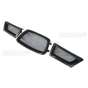 3 Piezas de Rejilla Inferior Delantera de Fibra de Carbono Real para Subaru Impreza WRX STi 9ª Generación 2006-2007, Rejilla de Carreras - Product Image 3
