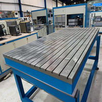 Plaque à rainure en T en fonte de précision pour le positionnement de CNC et de machines-outils avec rainures de montage réglables