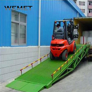 От 6 до 15 лет портативный погрузочная рампа гидравлический двор пандусы мобильный контейнер док-станция для погрузчика - Product Image 3