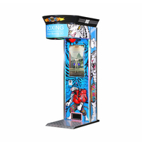 Machine d'arcade de boxe 3D à écran LCD 32 pouces, fonctionnant à pièces, pour test de force, pour centre de jeux