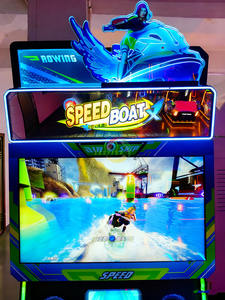 Simulateur <span class=keywords><strong>de</strong></span> jeu <span class=keywords><strong>de</strong></span> course <span class=keywords><strong>de</strong></span> bateau rapide vidéo à pièces, surf extrême, jeu <span class=keywords><strong>de</strong></span> compétences, manèges à moteur avec <span class=keywords><strong>billets</strong></span> <span class=keywords><strong>de</strong></span> récompense à vendre - Product Image 5