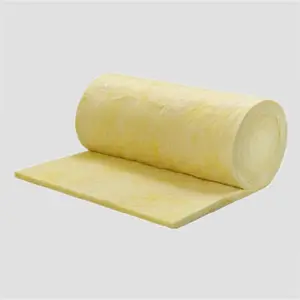 Ceiling Segment Insulation Glass Wool 12Kg/M3 Density Glass Wool Roll 50Mm Fireproof Building Material For Argentina Market