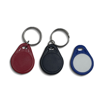 RFID LF HF ABS Keyfob TK39 Llavero RFID impreso personalizado para acceso a la puerta