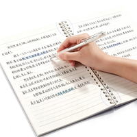 Carnet à feuilles mobiles rechargeable en PP de haute qualité de Malaisie, pages amovibles, cahier pour étudiants, idéal pour l'école et les études