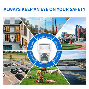 Caméras de sécurité solaires extérieures Tuya <span class=keywords><strong>4</strong></span> Mp, caméras de surveillance sans fil Wifi, réseau Wi-Fi et Bluetooth - Product Image 5