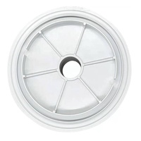 Couvercle d'adaptateur de plaque d'aspirateur d'écumoire de piscine en plastique de 8 pouces adapté pour Pentair S15 S20
