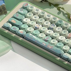 Teclas Temáticas del Maravilloso Mago de <span class=keywords><strong>Oz</strong></span>, Perfil M-oa, Sublimación PBT para Interruptores Mx, Teclado Mecánico 61/64/104/108 - Product Image 1