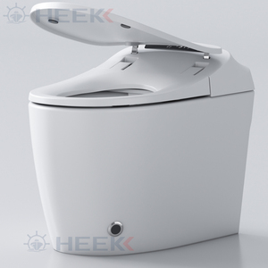 Nuevo diseño <span class=keywords><strong>Cisterna</strong></span> integrada Euro CE APROBADO P-trap Inodoro automático inteligente de una pieza sin requisito de presión de agua - Product Image 3