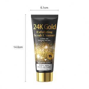 Marca OEM Exfoliante Limpiador facial Limpieza profunda Blanqueamiento Limpiador facial natural - Product Image 6