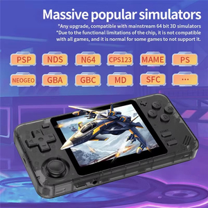 <span class=keywords><strong>Console</strong></span> de jeu portable rétro RGB10X Clamshell, écran de 3,5 pouces, système Linux, WiFi intégré, 10000 jeux classiques, lecteur portable - Product Image 5