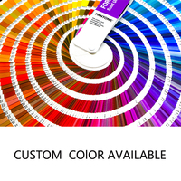 Solution unique Palette de poudre de pigment vide ongles 4 Pan Transparent Flip Cover Emballage de palette de fard à paupières vide