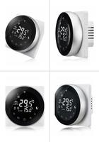 Elegante Sistema de Calefacción por Suelo Radiante HY312 con Termostato Inteligente y Sensores Internos y de Suelo, Compatible con TUYA