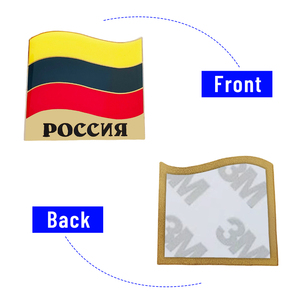Autocollants de téléphone en émail souple sur le thème de la culture russe, personnalisables, en métal, avec monuments et motifs folkloriques pour touristes - Commande d'essai acceptée - Product Image 2
