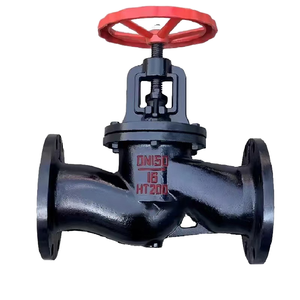 J41T-16 DN15 20 25 32 40 50 65 80 1 đúc sắt dừng van mặt bích điện khí nén hơi nước góc cấu trúc Van cổng cho - Product Image 3