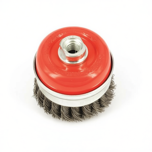 TTAKE Twisted Bunch Cup Brush Steel M14 For <b>Angle</b> <b>Grinder</b> - Product Image 2