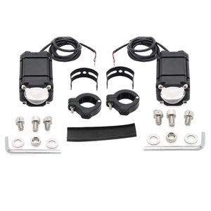 Feux de conduite LED 12 V pour moto, 4 couleurs clignotantes, phare antibrouillard, montage sur guidon, phare auxiliaire - Product Image 3