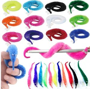 Usine personnalisée 120 pièces par paquet ver magique jouets ver <span class=keywords><strong>tour</strong></span> jouet <span class=keywords><strong>pas</strong></span> <span class=keywords><strong>cher</strong></span> ver flou accessoires magiques jouet pour enfants - Product Image 6