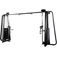 Machine de musculation à câbles croisés en acier avec système de poulies, machine à poulies doubles pour exercices de tirage