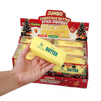 Nouvel Arrivage Bâton de Beurre Moelleux en TPR Rempli de Farine Vaseline, Jouet Anti-Stress de Noël à Presser pour le Bureau et l'Anxiété