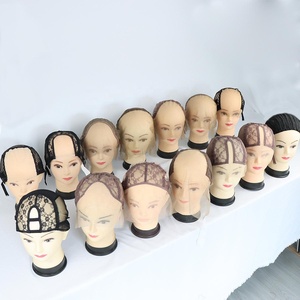 Bán Nóng Hairnet Cap Gói 12 <span class=keywords><strong>M</strong></span>ũ Tóc Giả Kết Thúc <span class=keywords><strong>M</strong></span>ở Lưới <span class=keywords><strong>M</strong></span>àu Nâu Lưới Lót Dệt <span class=keywords><strong>M</strong></span>ũ Tóc Giả Để Là<span class=keywords><strong>m</strong></span> Tóc Giả - Product Image 6