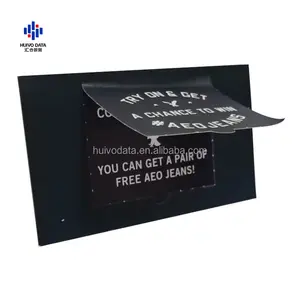 Großhandel benutzer definierte Karten für Geschenke einlösen Pull Tab-Karten Drucken eines Fensters Geschenk karte Hersteller