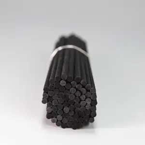 Bâtons de parfum de diffuseur d'huile essentielle de maison de haute qualité roseau de rotin blanc noir 20cm 30cm bâton de diffuseur de fibre