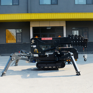 Mini Grúa Araña con Certificación CE, 3 Toneladas, 6.5m, Telescópica Hidráulica, Motor Diésel/Gasolina, Control Remoto Inalámbrico - Product Image 5