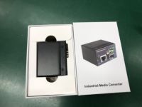 Precio de fábrica 10/100M Industrial Mini convertidor de medios de fibra con interruptor de red DIP Switch