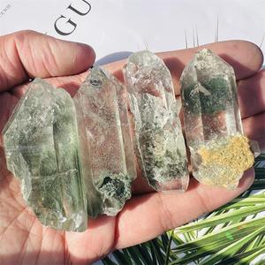 All'ingrosso naturale di alta qualità indiano himalayano pietra originale reiki bianco chiaro cristallo di quarzo torre per la decorazione domestica - Product Image 3