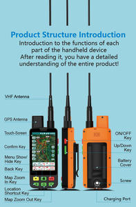 <span class=keywords><strong>Collar</strong></span> de seguimiento GPS para perros listo para el Campo: Hebilla de carga de doble propósito (18650) + comunicación con micrófono/altavoz - Product Image 3
