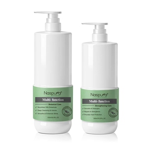Set Capilar Botánico Orgánico de Marca Privada con Tratamiento de Proteínas Reparadoras del Cabello, Fórmula 2 en <span class=keywords><strong>1</strong></span> para Cabello Seco y Normal - Product Image 6