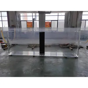 Custom store display irregular square transparent acrylic fish tank waterbox aquarium