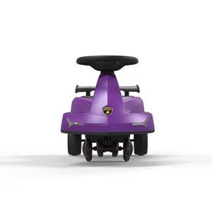 Prix bas violet couleur <span class=keywords><strong>fantaisie</strong></span> enfants monter sur la <span class=keywords><strong>voiture</strong></span> en plein air jouet bébé balançoire <span class=keywords><strong>voiture</strong></span> enfants Twister balançoire <span class=keywords><strong>voiture</strong></span> avec lumière LED et klaxons - Product Image 6