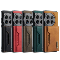 Portefeuille détachable 3 plis étui en cuir fentes pour cartes couverture de support Anti-chute pour OnePlus 9 9R 9RT 9Pro ACE 10Pro 11 12 Nord 2 N200 N20