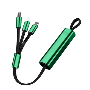 تصميم جديد 3 في 1 ميكرو من النوع c للكابل المحمول القابل للسحب للشحن السريع لكابل شاحن هواوي - Product Image 5