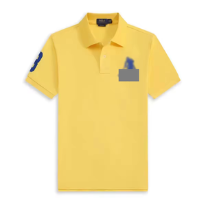 <span class=keywords><strong>Polo</strong></span> da <span class=keywords><strong>Uomo</strong></span> in Puro <span class=keywords><strong>Cotone</strong></span> Casual Taglia Grande <span class=keywords><strong>Manica</strong></span> Corta Ricamata Tinta Unita T-shirt <span class=keywords><strong>Polo</strong></span> per <span class=keywords><strong>Uomo</strong></span> - Product Image 1