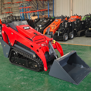 Minicargadora V1000 de Fábrica <span class=keywords><strong>China</strong></span> con Cargador Frontal, Bomba HANSA, Motor Diésel de Alta Eficiencia para Movimiento de Pacas de Heno y Postes de Cercas - Product Image 2