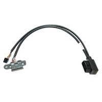 Câble d'extension Y 12V/24V 16 broches OBDII/OBD2/OBD II 1 mâle vers 2 femelles pour véhicule lourd VOLVO