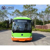 Autobús Urbano Eléctrico con Volante a la Izquierda, Automático, de 11-20 Asientos, 19 Plazas Máx., 6 m, 69 km/h, 440 km de Autonomía, con Estructura de Acero de Alta Resistencia