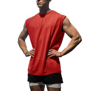 Men's Summer Tank Top for Fitness Quick Drying Breathable Knitted Sports Vest Loose Fit <b>Sleeveless</b> <b>T</b>-<b>shirt</b> Sporty Fitness - Product Image 6