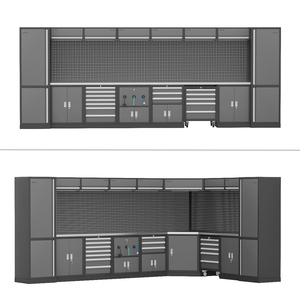 헤비 듀티 스토리지 차고 캐비닛 차고 워크 스테이션 모듈식 작업대 조합 도구 캐비닛 차고 보관 시스템 - Product Image 1