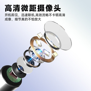 Visual Ear Cleaner <b>Camera</b> Endoscope 2.0mp <b>Wireless</b> WiFi For Home Use Adult And Children Safe Ear Wax Removal Tool - Product Image 3