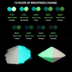 शिल्प, सुरक्षा संकेतों और सजावट-थोक के लिए लंबे समय तक चलने वाले फॉस्फोरस चमकदार पेंट - Product Image 4