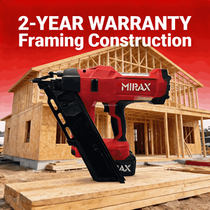 최고급 산업용 무선 프레이밍 네일러 배터리 작동 34도 목공용 - Product Image 2