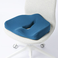 Coussin de siège de coccyx de voiture ergonomique de voyage de coccyx avec la mousse orthopédique de mémoire de gel