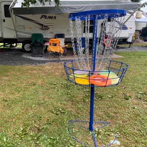 Commercio all'ingrosso personalizzabile della fabbrica 24 catena all'aperto del corso del disco di volo del cestino del bersaglio del cestino di <span class=keywords><strong>Golf</strong></span> Set per il foro - Product Image 5